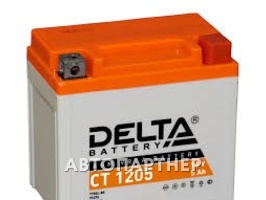 DELTA CT1205 12В 6ст 5 а/ч оп YTX5L-BS