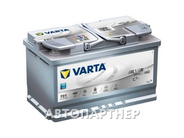 VARTA Silver Dynamic 580 901 080 12В 6ст 80 а/ч оп AGM